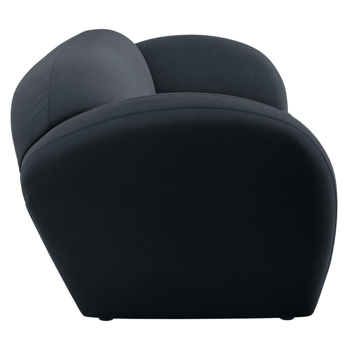 Habitat Layla 4 Seater Velvet Sofa - Charcoal – image 4