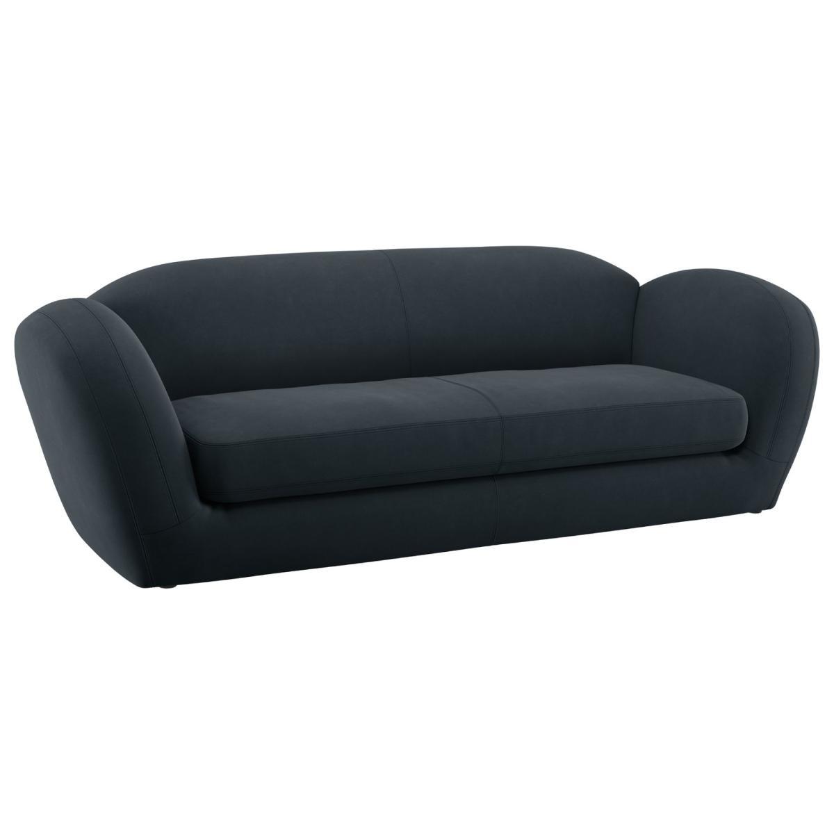 Habitat Layla 4 Seater Velvet Sofa - Charcoal – image 5