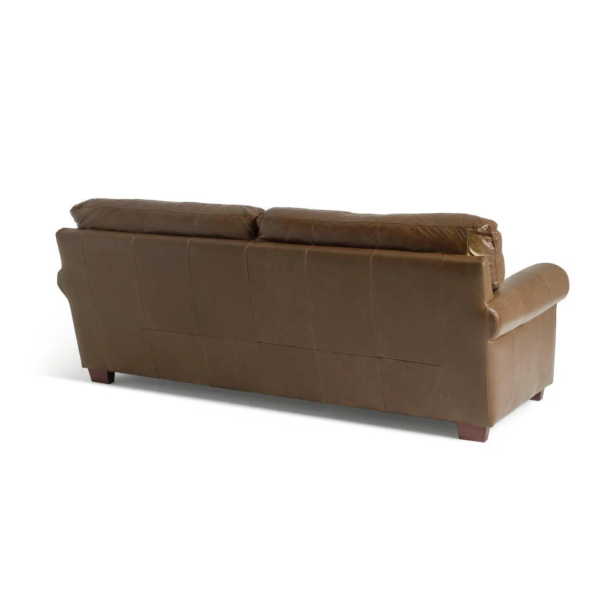 Habitat Salisbury 4 Seater Leather Sofa - Tan – image 5