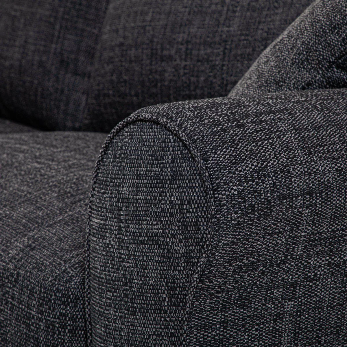 Habitat Lisbon 4 Seater Fabric Sofa - Charcoal – image 7