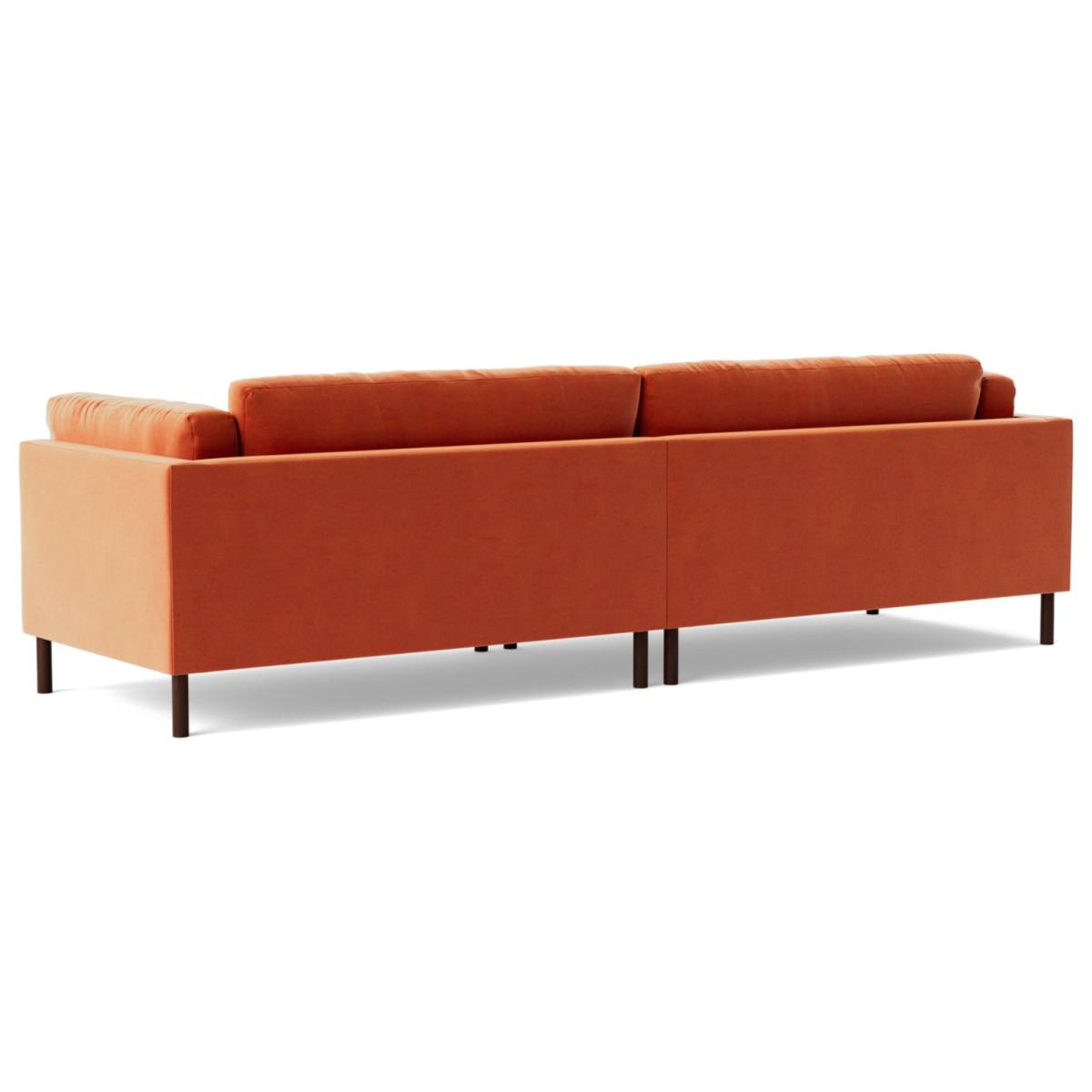 Swoon Munich Velvet 4 Seater Sofa - Burnt Orange – image 6