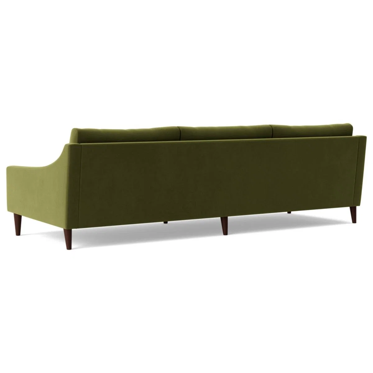 Swoon Turin Velvet 4 Seater Sofa - Fern Green – image 6