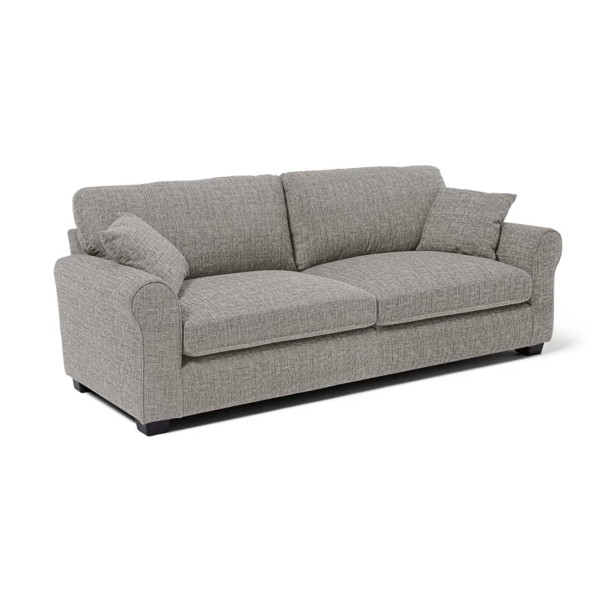 Habitat Lisbon Fabric Chair & 4 Seater Sofa - Grey – image 6