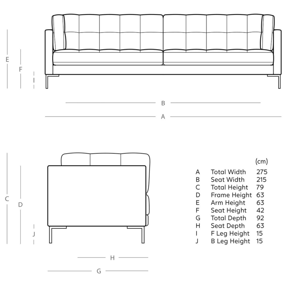 Swoon Landau Velvet 4 Seater Sofa - Silver Grey – image 8
