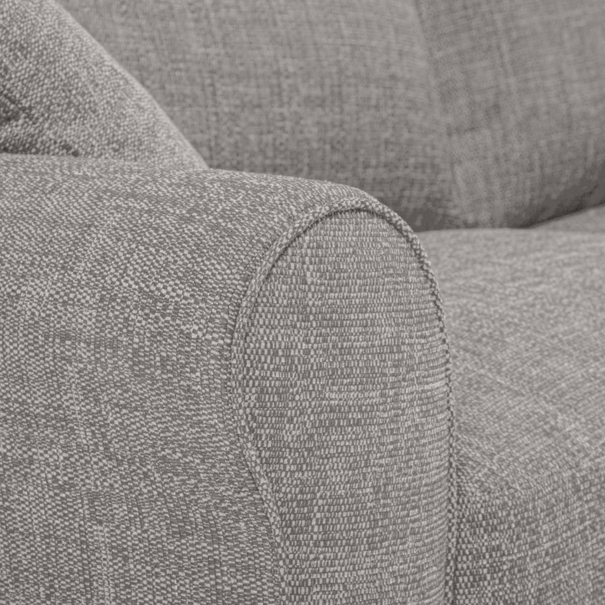 Habitat Lisbon Fabric 4 Seater Sofa - Grey – image 8