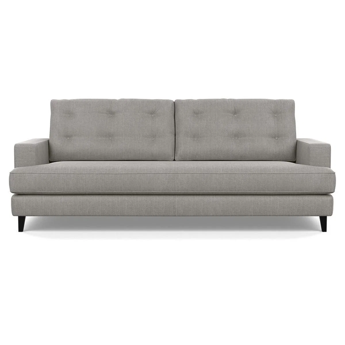Heal's Mistral 4 Seater Sofa Texture Pale Grey Black Feet – image 2