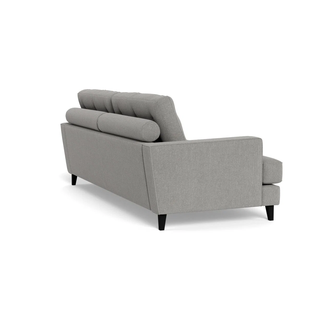 Heal's Mistral 4 Seater Sofa Texture Pale Grey Black Feet – image 5