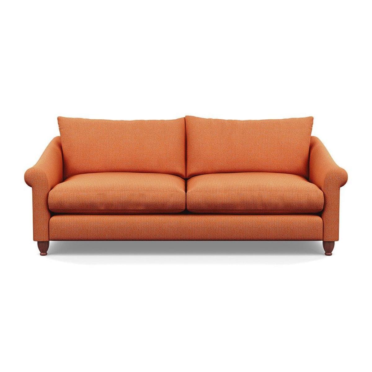 Heal's Devon 4 Seater Tejo Recycled Zinnia Dark Brown Stain Beech Feet - Heal's UK Furniture – image 19
