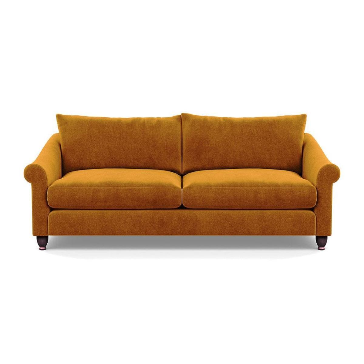 Heal's Devon 4 Seater Tejo Recycled Zinnia Dark Brown Stain Beech Feet - Heal's UK Furniture – image 37
