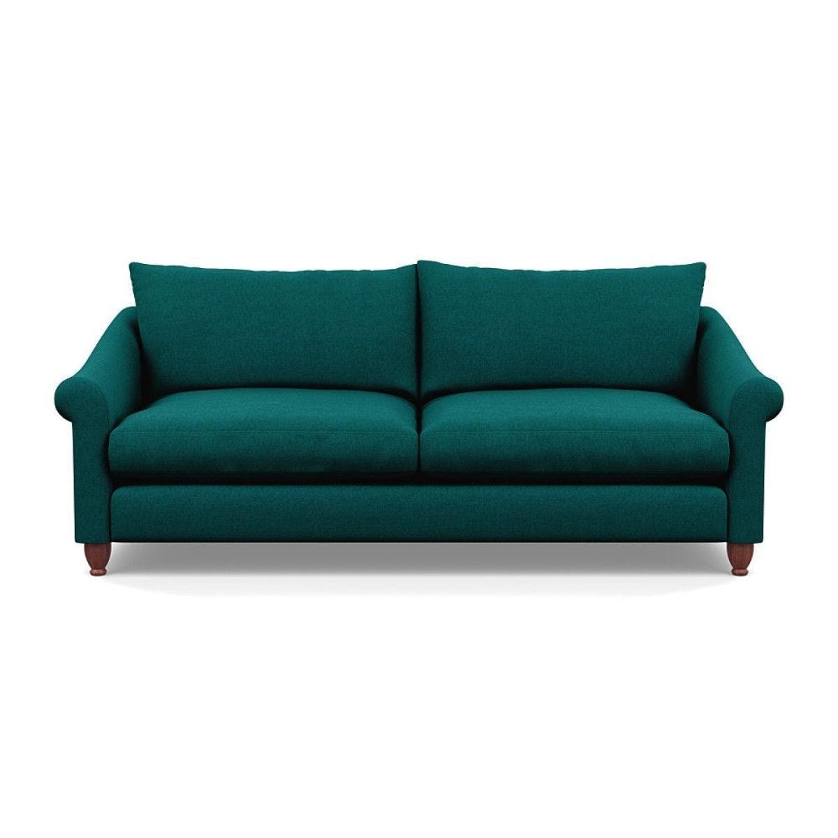 Heal's Devon 4 Seater Tejo Recycled Zinnia Dark Brown Stain Beech Feet - Heal's UK Furniture – image 39