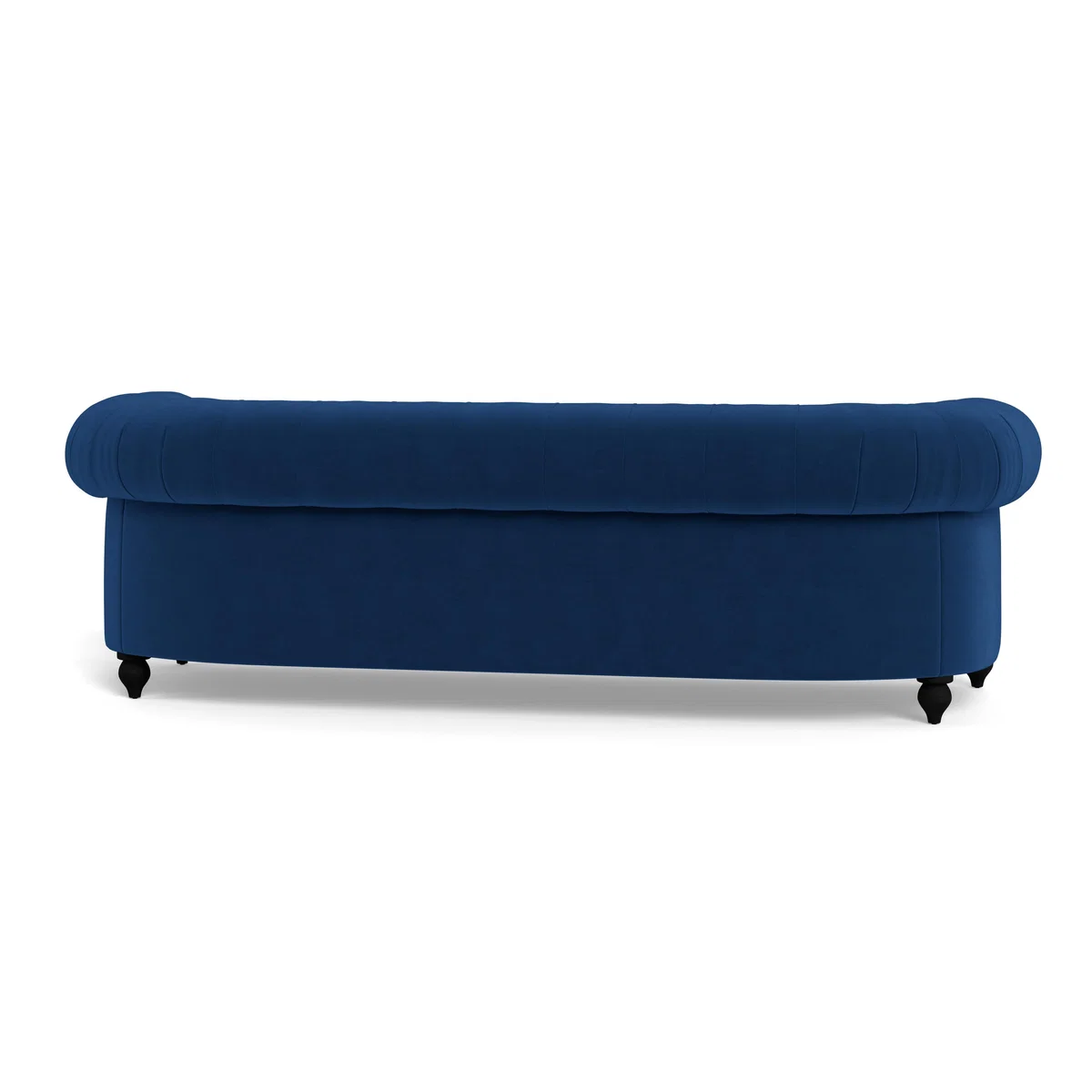 Heal's Fitzrovia 4 Seater Sofa Velvet Petrol Black Feet - Heal's UK Furniture – image 5