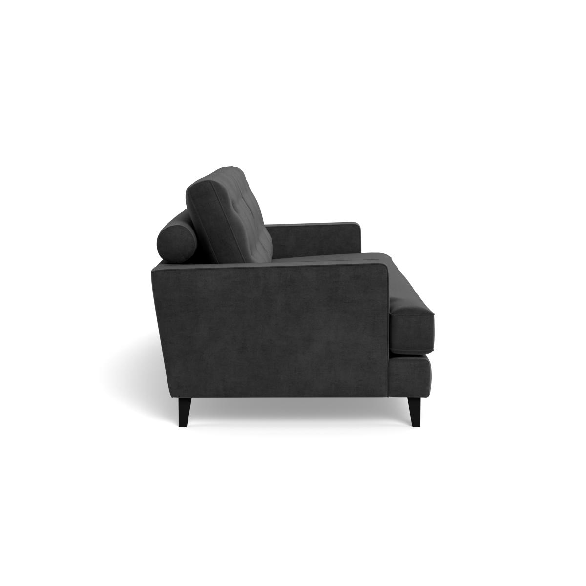 Heal's Mistral 4 Seater Sofa Smart Luxe Velvet Nickel Natural Feet – image 4