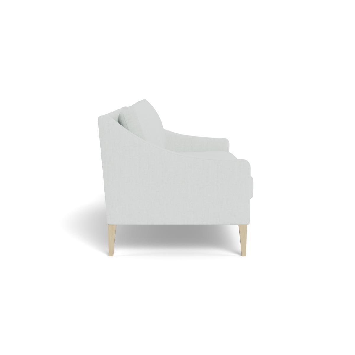 Heal's Richmond 4 Seater Sofa Broad Weave Tin Natural Feet - Heal's UK Furniture – image 3