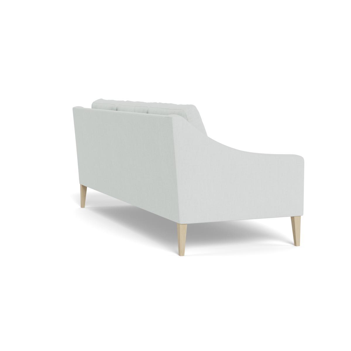 Heal's Richmond 4 Seater Sofa Broad Weave Tin Natural Feet - Heal's UK Furniture – image 4
