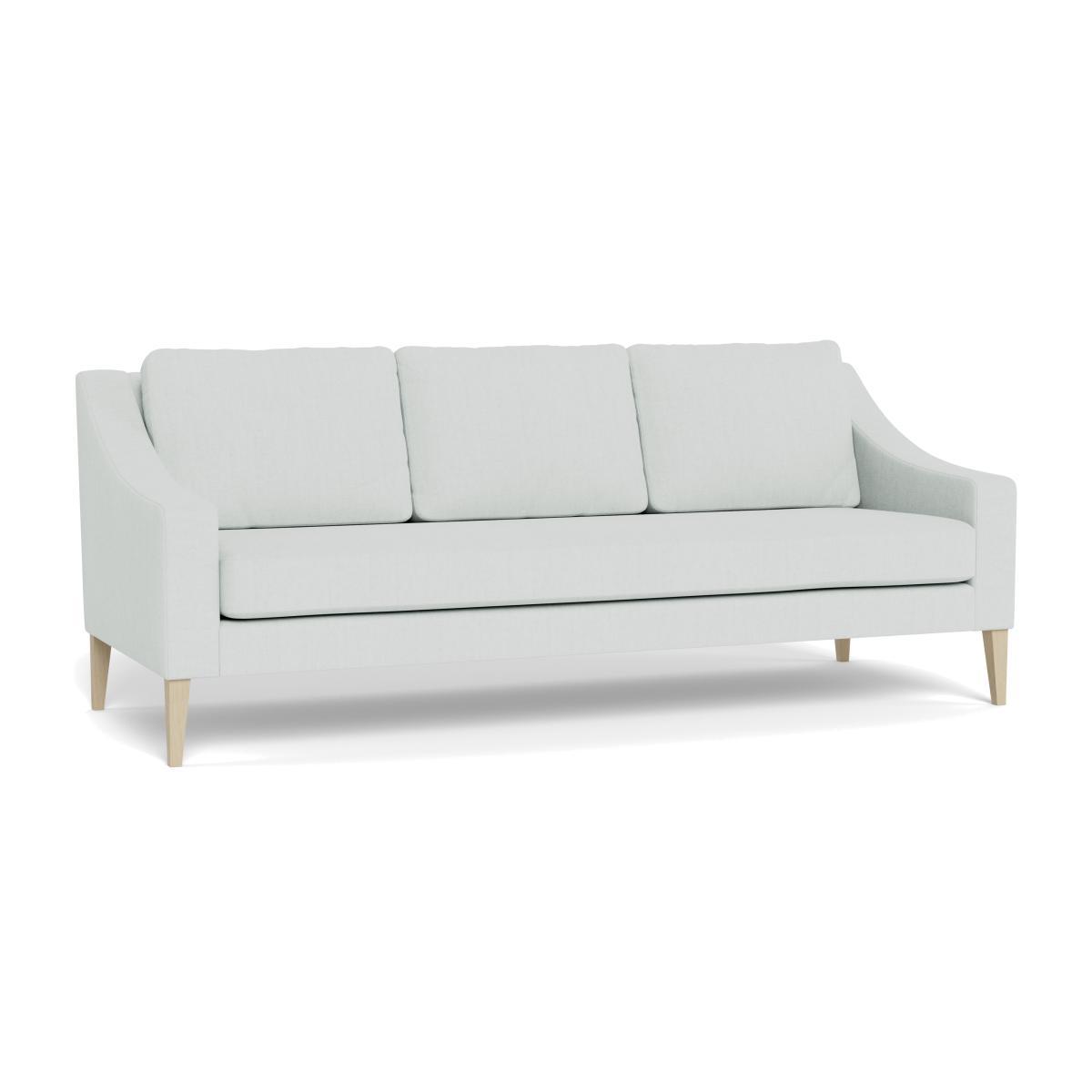 Heal's Richmond 4 Seater Sofa Broad Weave Tin Natural Feet - Heal's UK Furniture – image 1