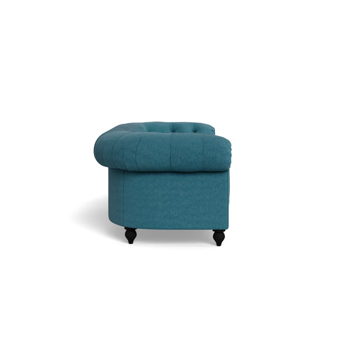 Heal's Fitzrovia 4 Seater Brushed Cotton Cadet Natural Feet - Heal's UK Furniture – image 3