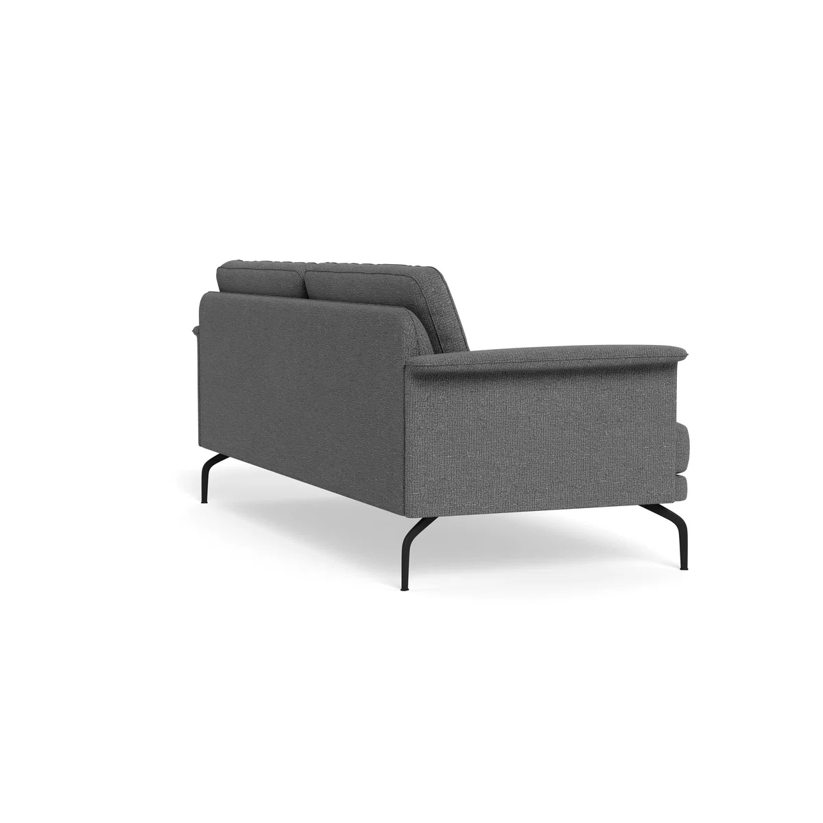 Heal's Iver 4 Seater Sofa Tejo Recycled Noir Black Feet – image 5