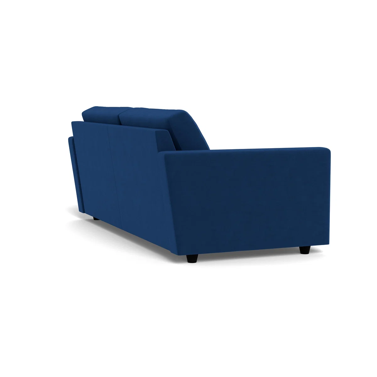 Heal's Nimbus 4 Seater Sofa Velvet Petrol Black Feet – image 4