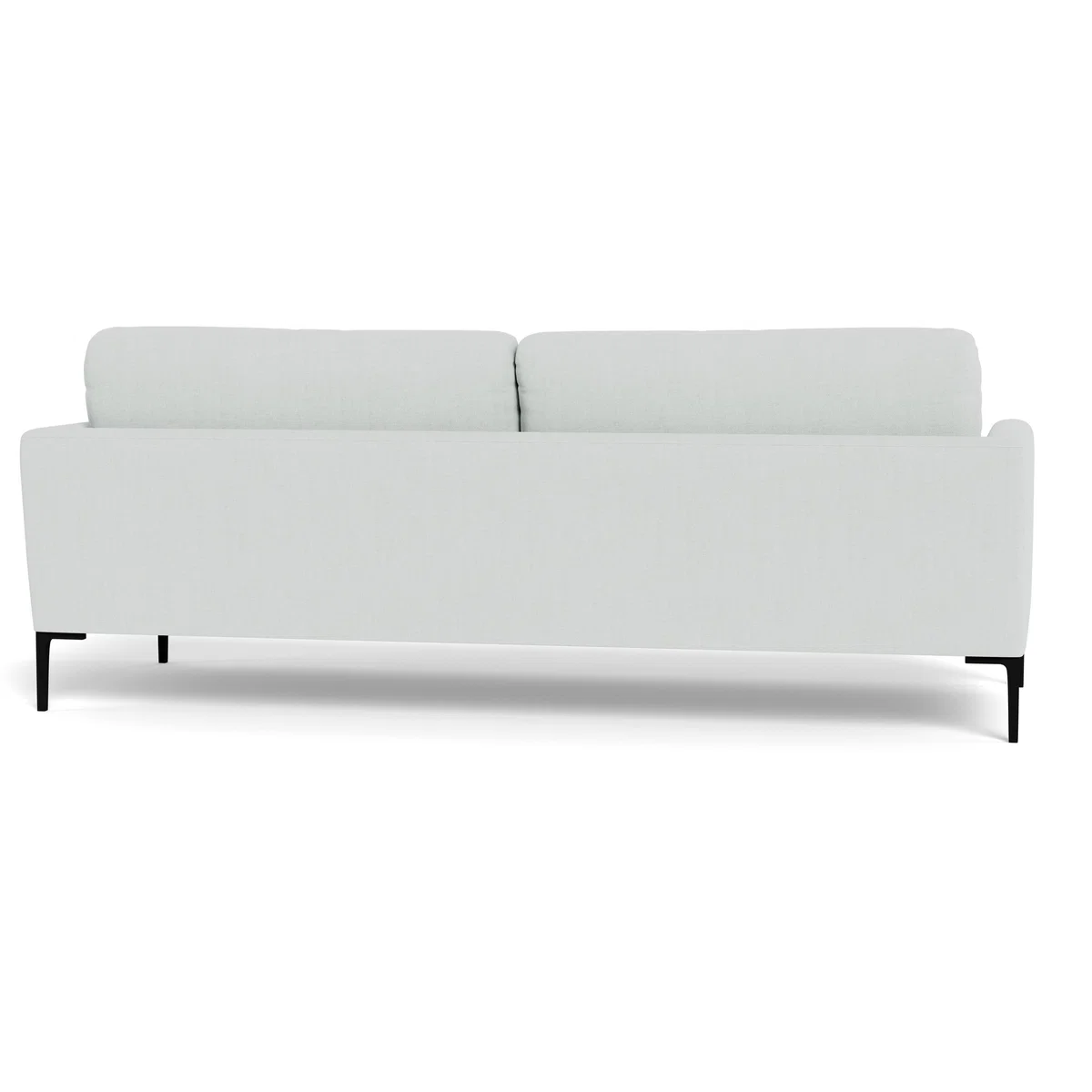 Heal's Eton 4 Seater Sofa Broad Weave Tin Brass Feet - Heal's UK Furniture – image 5