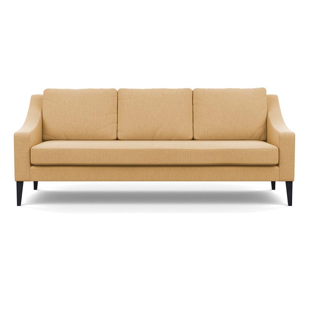 Heal's Richmond 4 Seater Sofa Smart Linen Mix Sand Black Feet – image 2