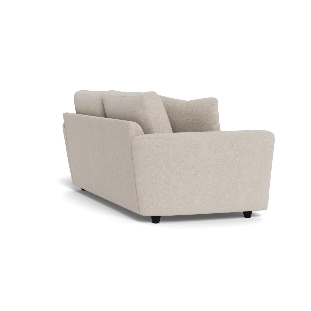 Heal's Snooze 4 Seater Sofa Texture Limestone Black Feet - Heal's UK Furniture – image 4