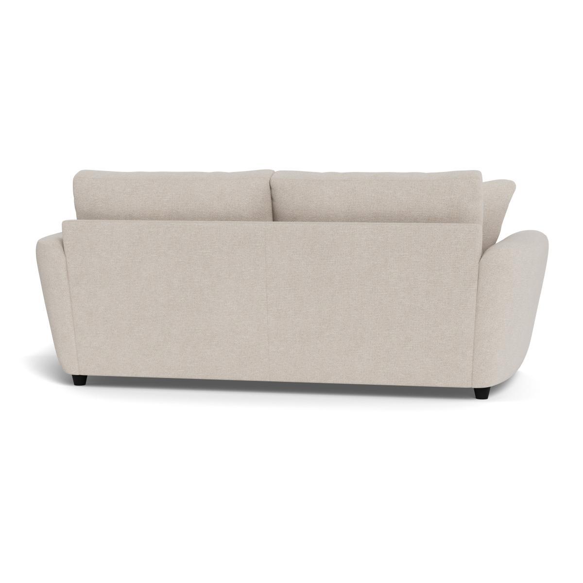 Heal's Snooze 4 Seater Sofa Texture Limestone Black Feet - Heal's UK Furniture – image 5