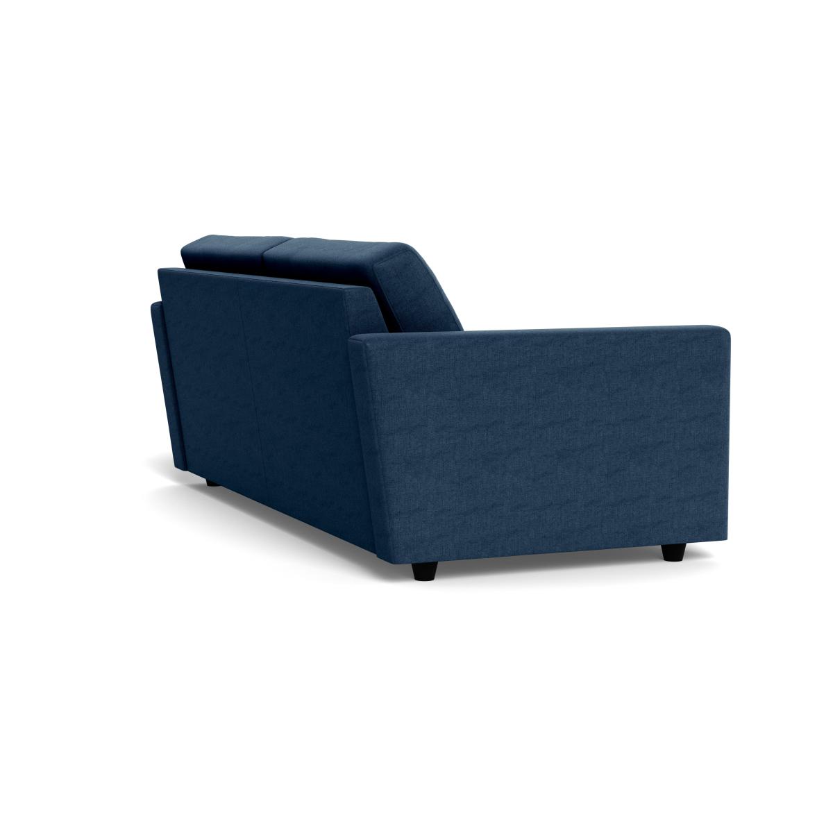 Heal's Nimbus 4 Seater Sofa Capelo Linen-Cotton Inkspot Black Feet – image 4