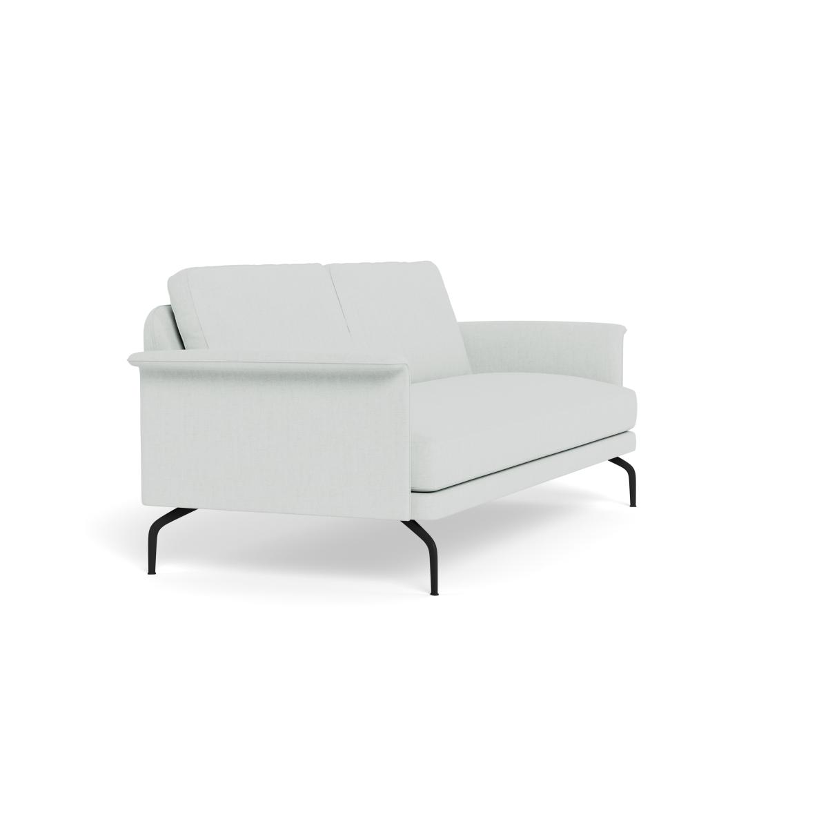 Heal's Iver 4 Seater Sofa Broad Weave Tin Black Feet – image 3