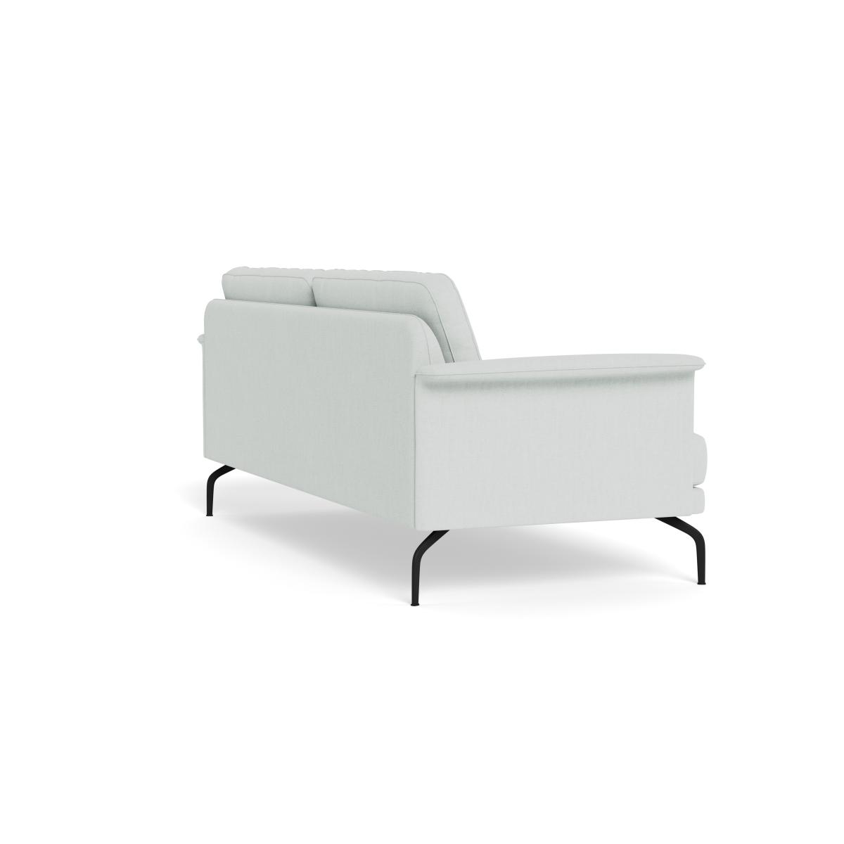 Heal's Iver 4 Seater Sofa Broad Weave Tin Black Feet – image 5