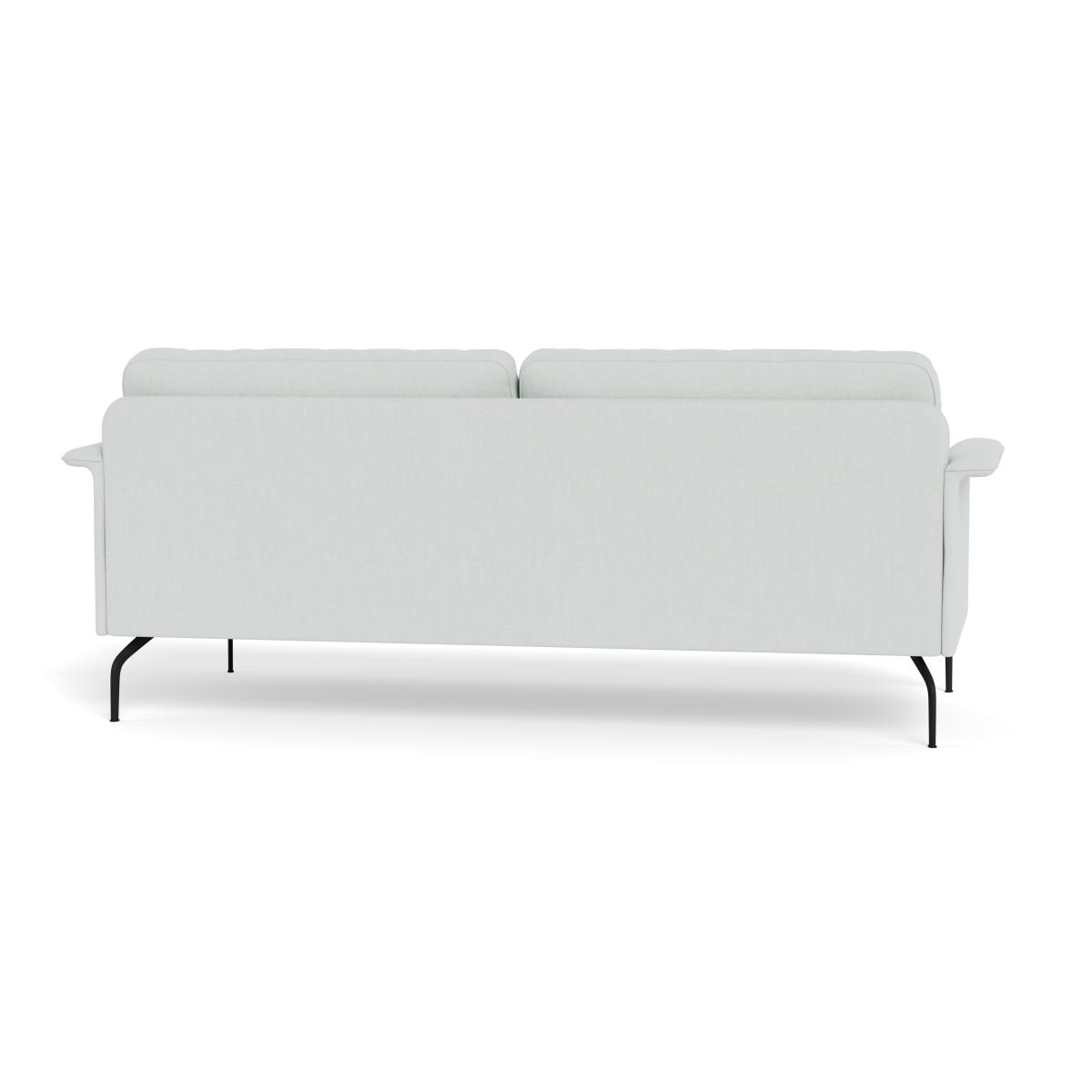 Heal's Iver 4 Seater Sofa Broad Weave Tin Black Feet – image 6