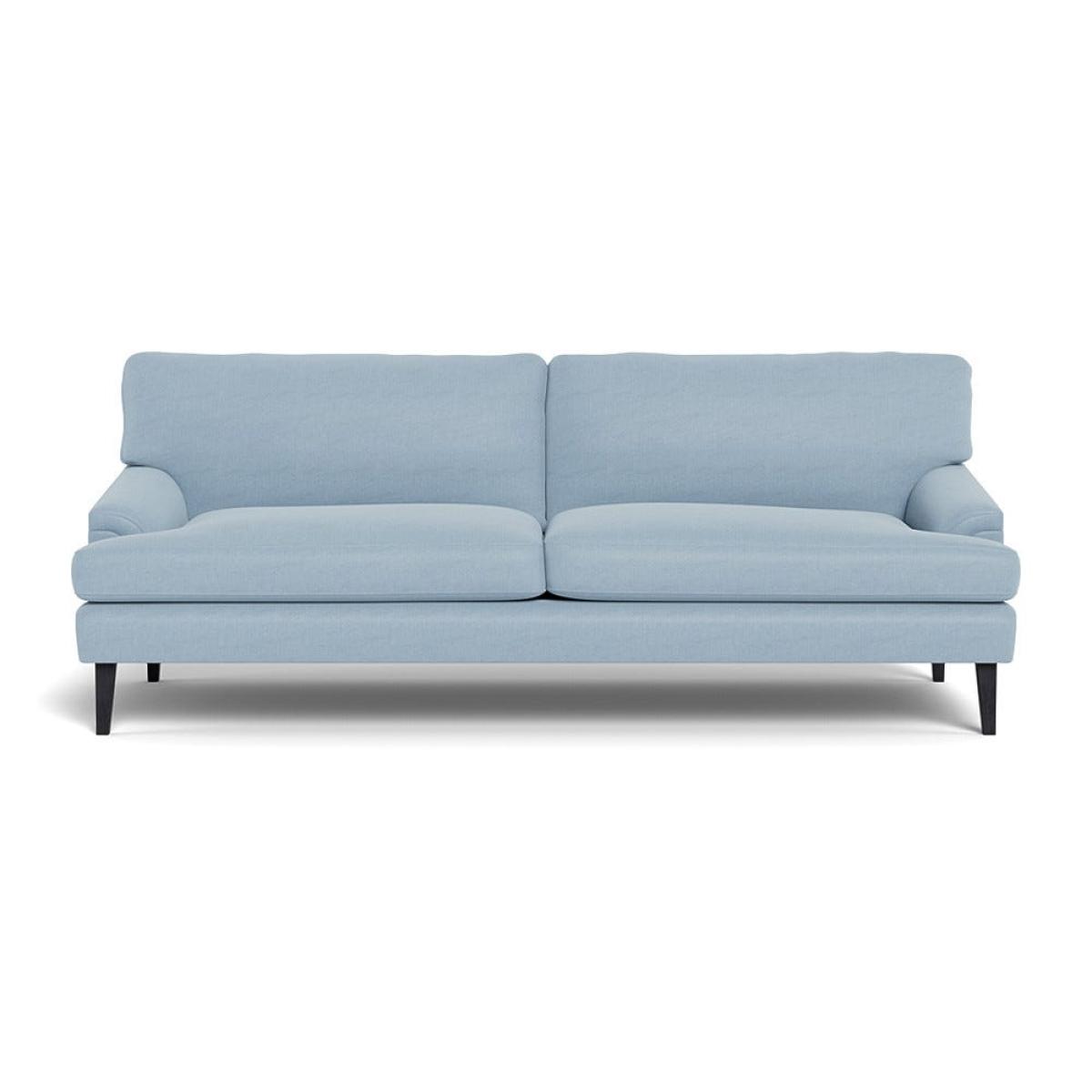 Heal's Stanton 4 Seater Sofa Capelo Linen-Cotton Sea Shanty Black Feet – image 2