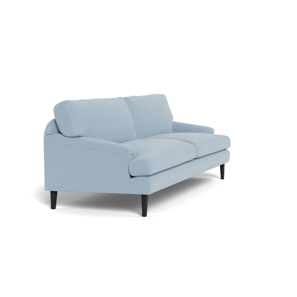 Heal's Stanton 4 Seater Sofa Capelo Linen-Cotton Sea Shanty Black Feet – image 3
