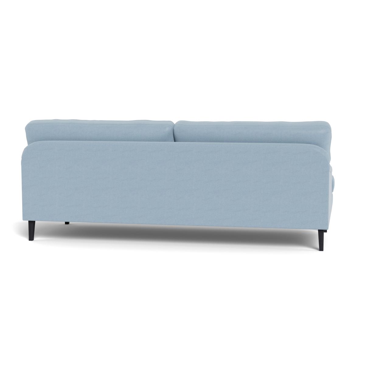 Heal's Stanton 4 Seater Sofa Capelo Linen-Cotton Sea Shanty Black Feet – image 6