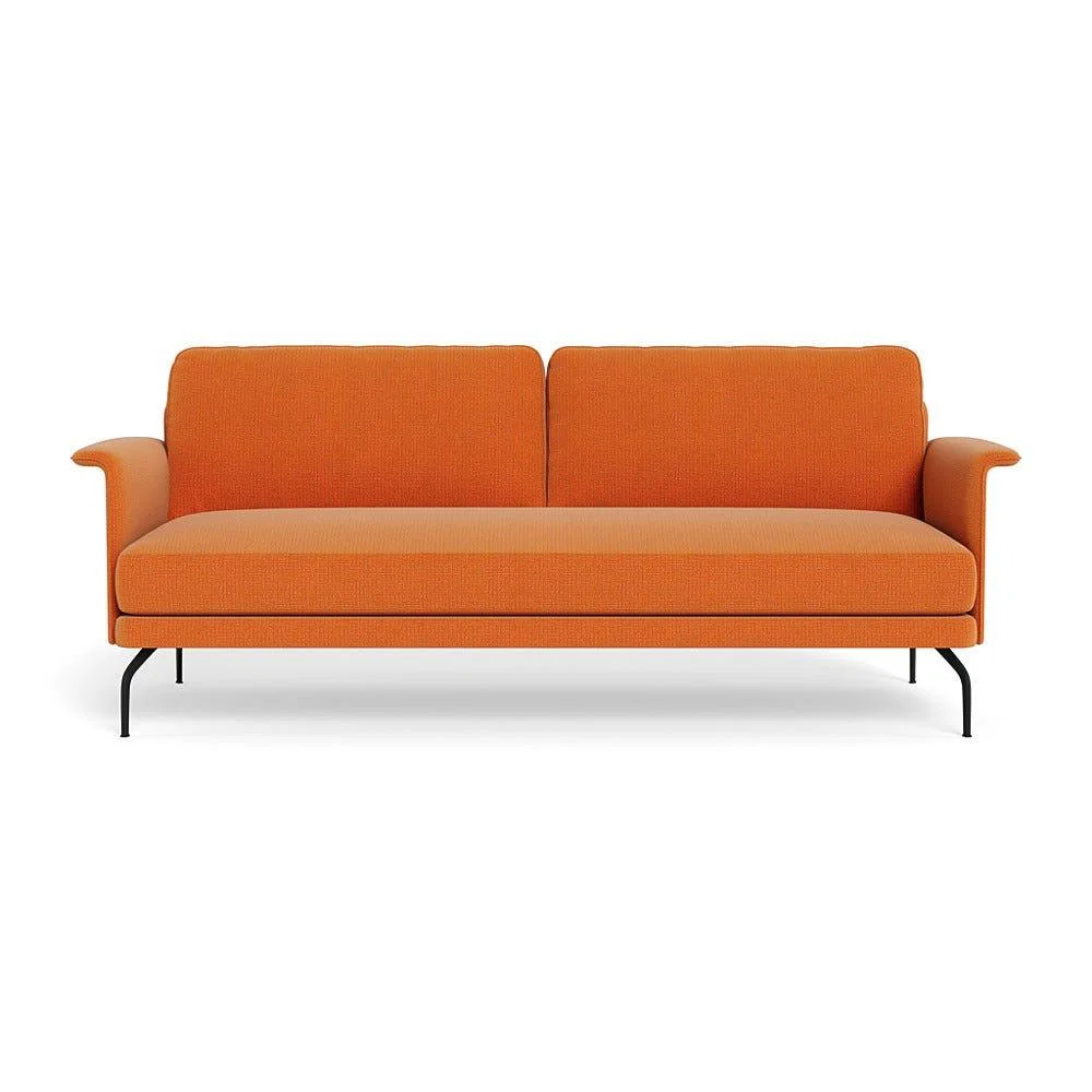 Heal's Iver 4 Seater Sofa Tejo Recycled Zinnia Black Feet – image 2