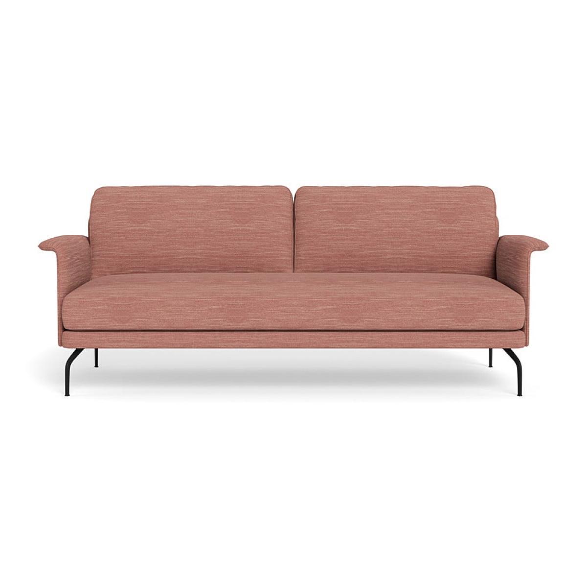 Heal's Iver 4 Seater Sofa Smart Linen Mix Sweet Briar Black Feet – image 2