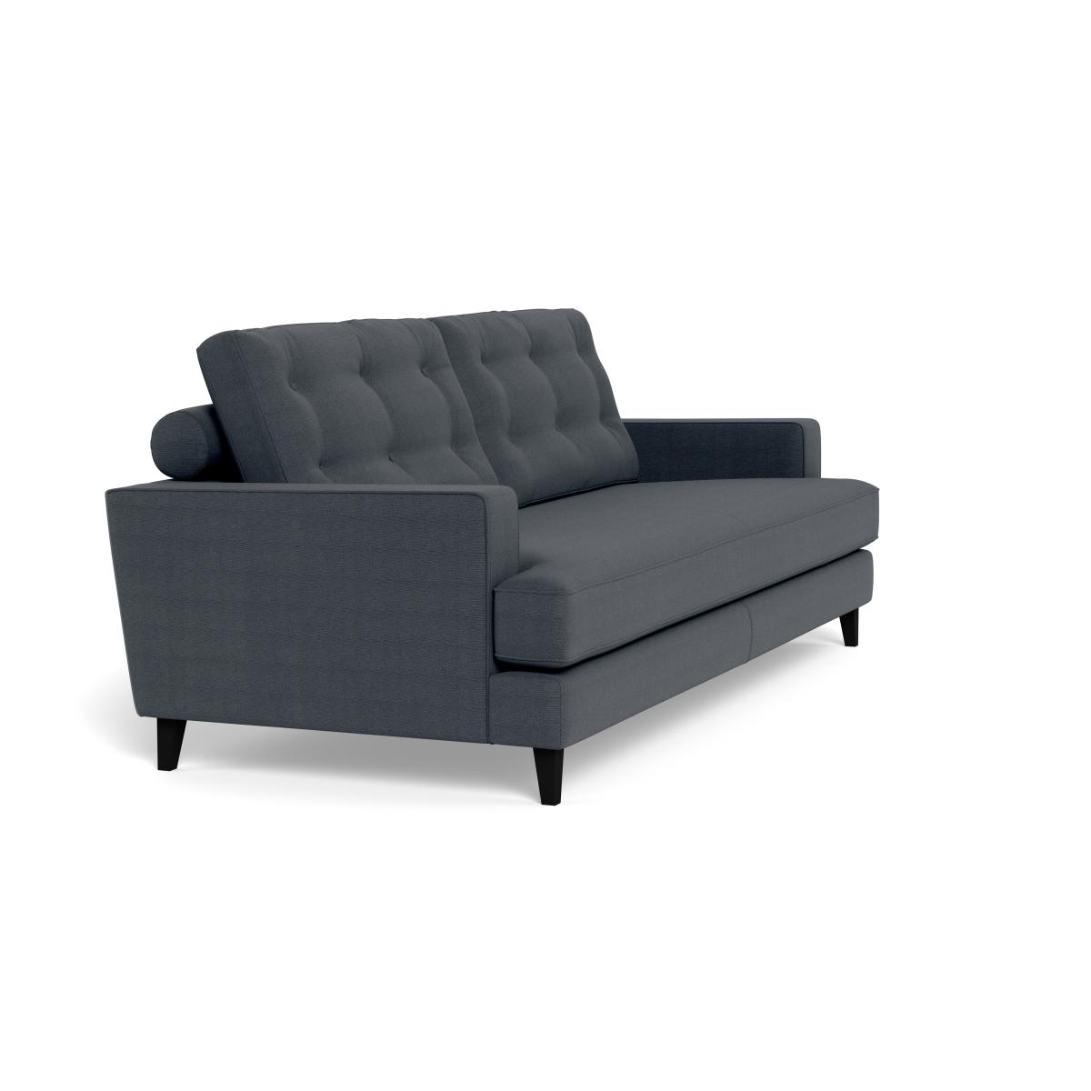 Heal's Mistral 4 Seater Sofa Linen Dark Grey Natural Feet – image 3