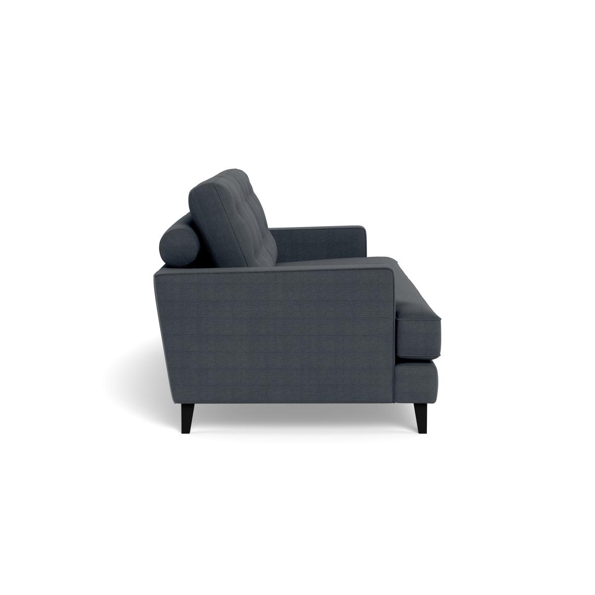 Heal's Mistral 4 Seater Sofa Linen Dark Grey Natural Feet – image 4