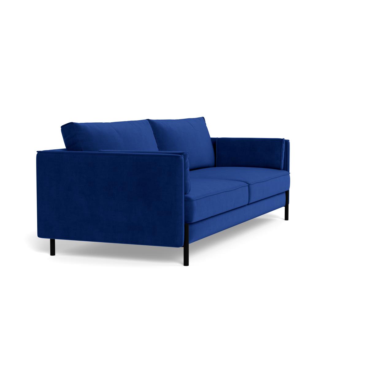 Heal's Tortona 4 seater Sofa Smart Luxe Velvet Azure – image 3
