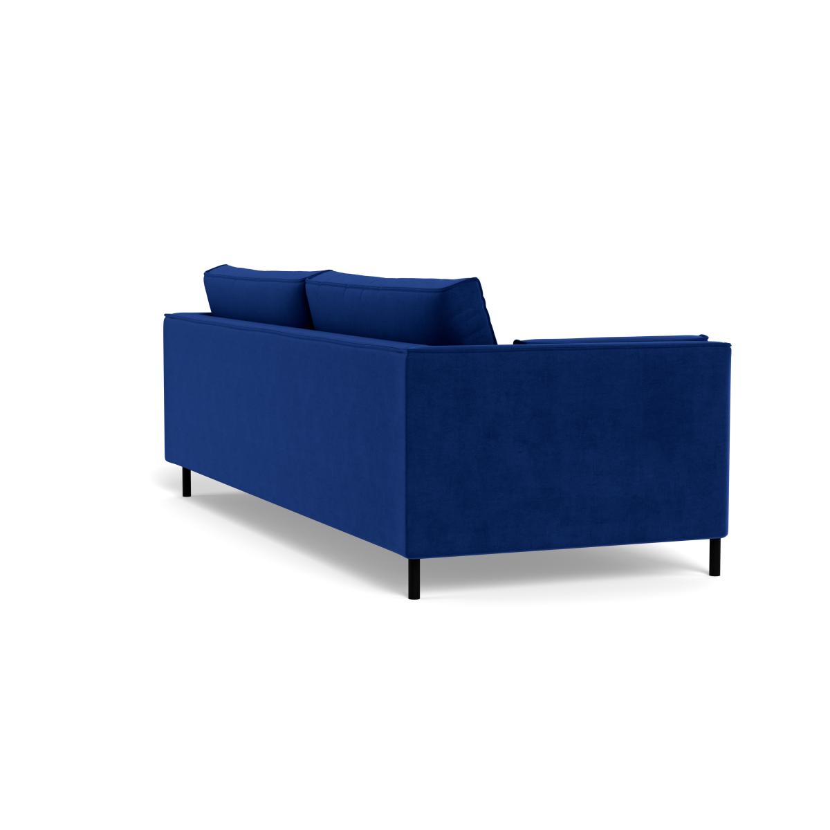 Heal's Tortona 4 seater Sofa Smart Luxe Velvet Azure – image 5