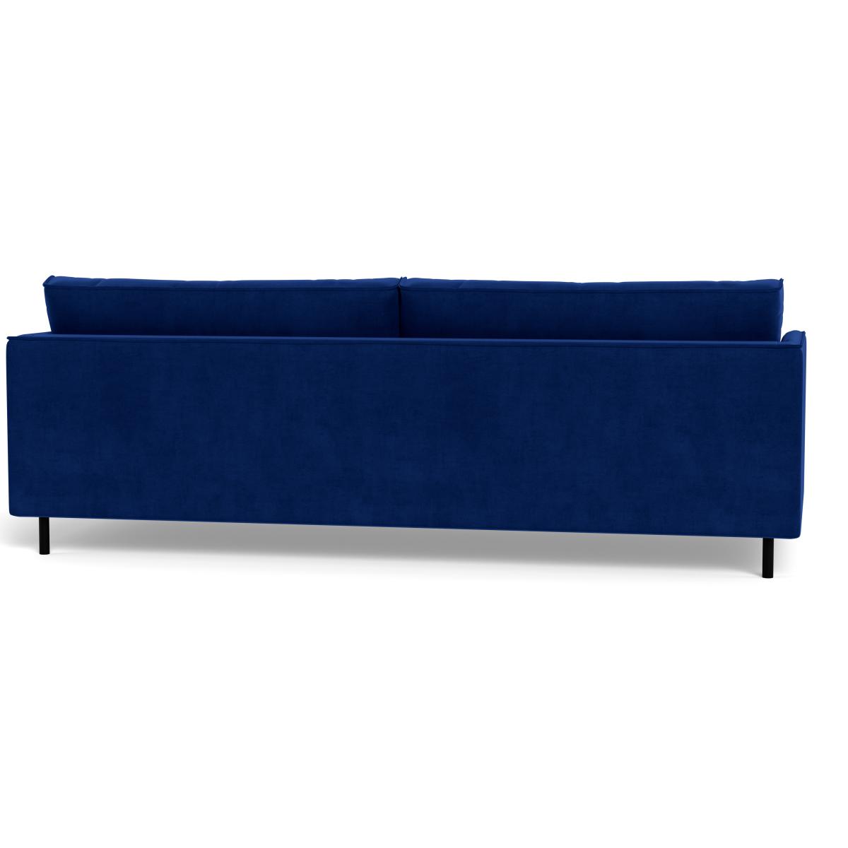 Heal's Tortona 4 seater Sofa Smart Luxe Velvet Azure – image 6