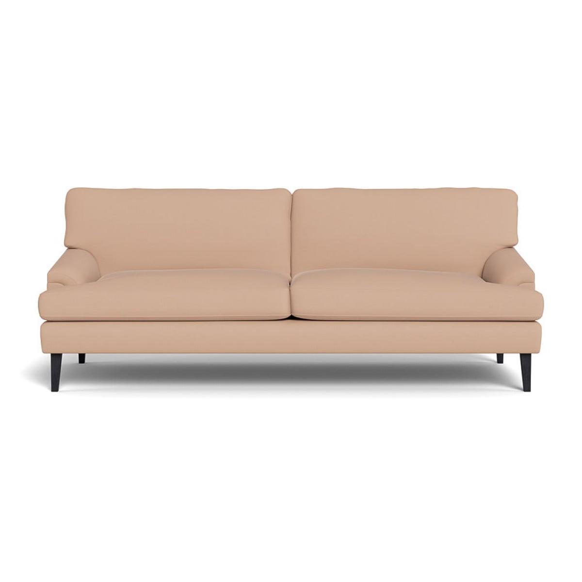 Heal's Stanton 4 Seater Sofa Capelo Linen-Cotton Rosedale Black Feet – image 2