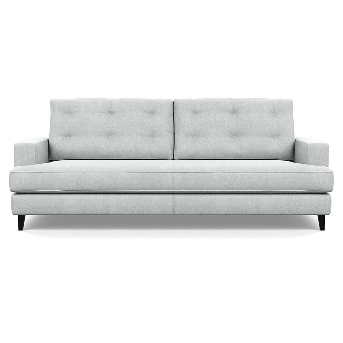 Heal's Mistral 4 Seater Sofa Broadweave Tin Black Feet – image 2