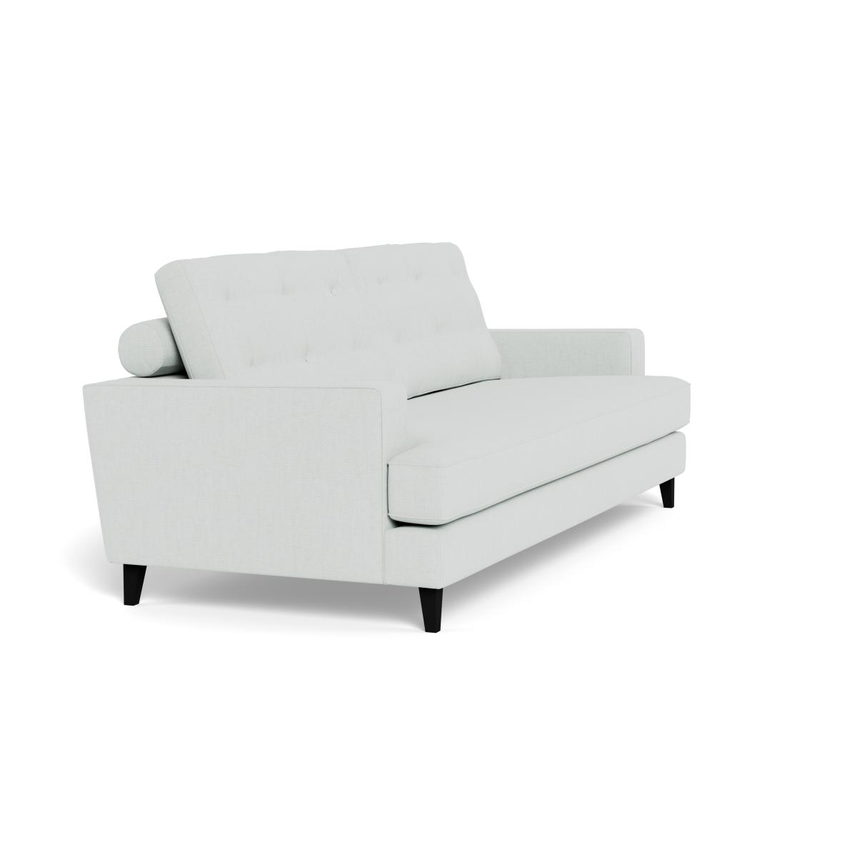 Heal's Mistral 4 Seater Sofa Broadweave Tin Black Feet – image 3