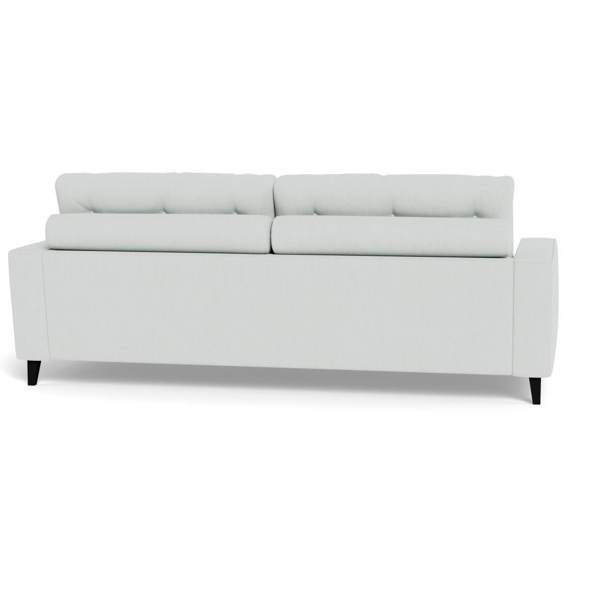 Heal's Mistral 4 Seater Sofa Broadweave Tin Black Feet – image 6