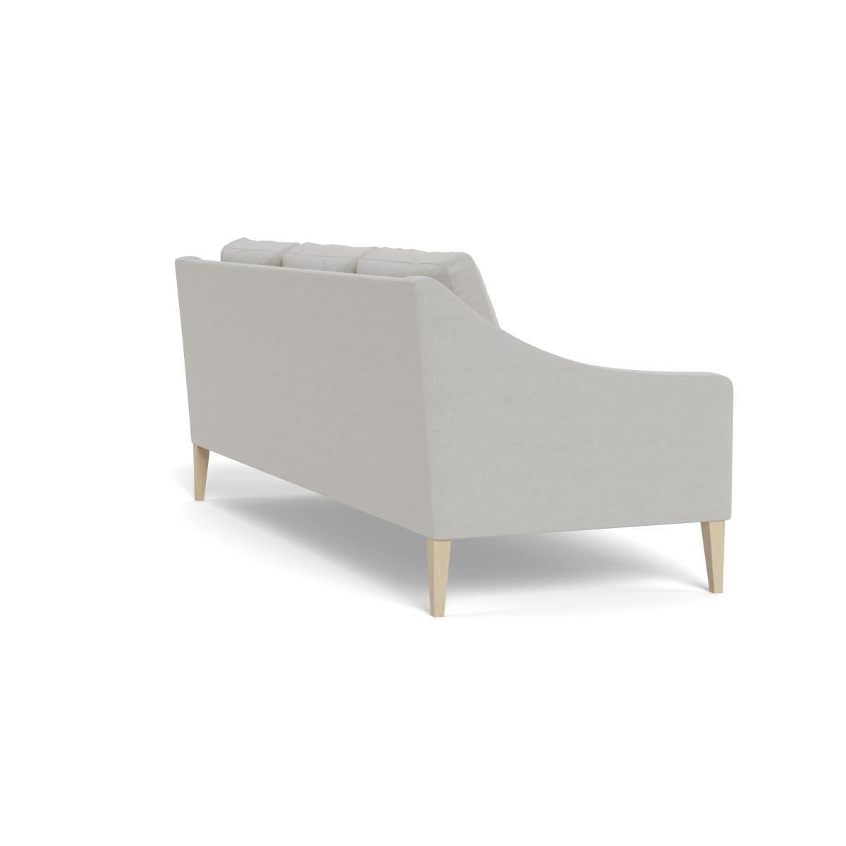 Heal's Richmond 4 Seater Sofa Capelo LinenCotton Sea Salt Natural Feet - Heal's UK Furniture – image 4