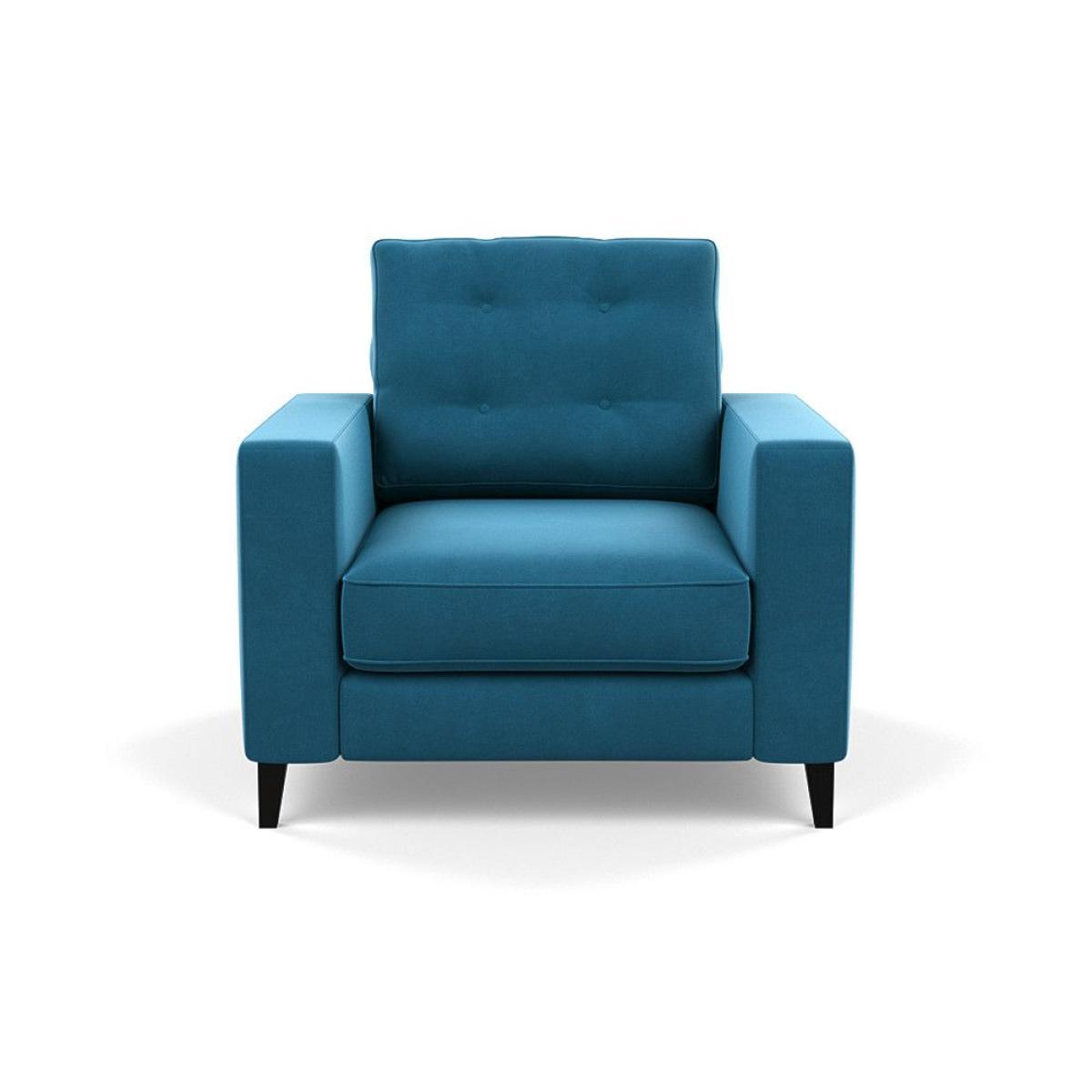 Heal's Richmond 4 Seater Sofa Capelo Linen Mineral Black Feet - Heal's UK Furniture – image 120