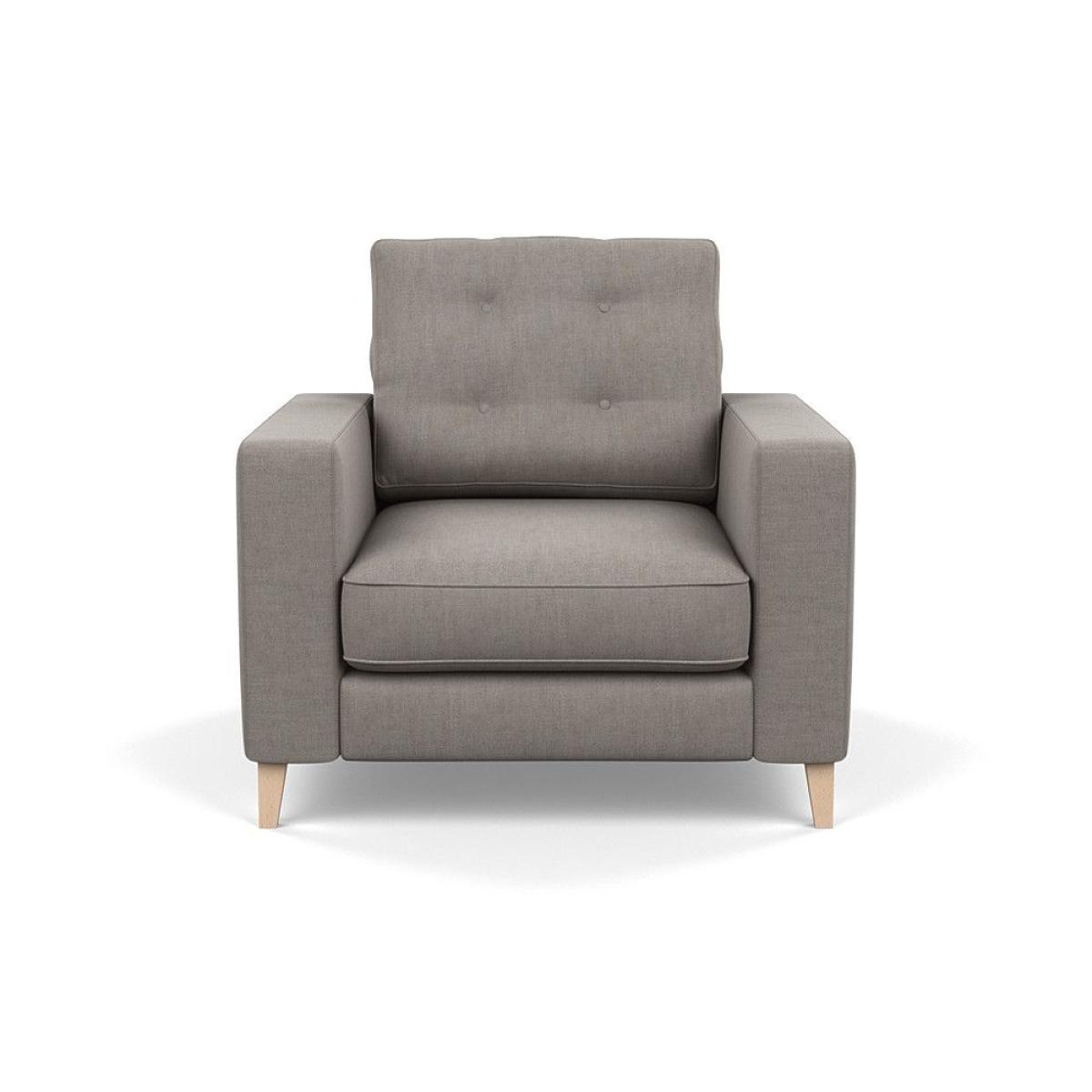 Heal's Richmond 4 Seater Sofa Capelo Linen Mineral Black Feet - Heal's UK Furniture – image 151