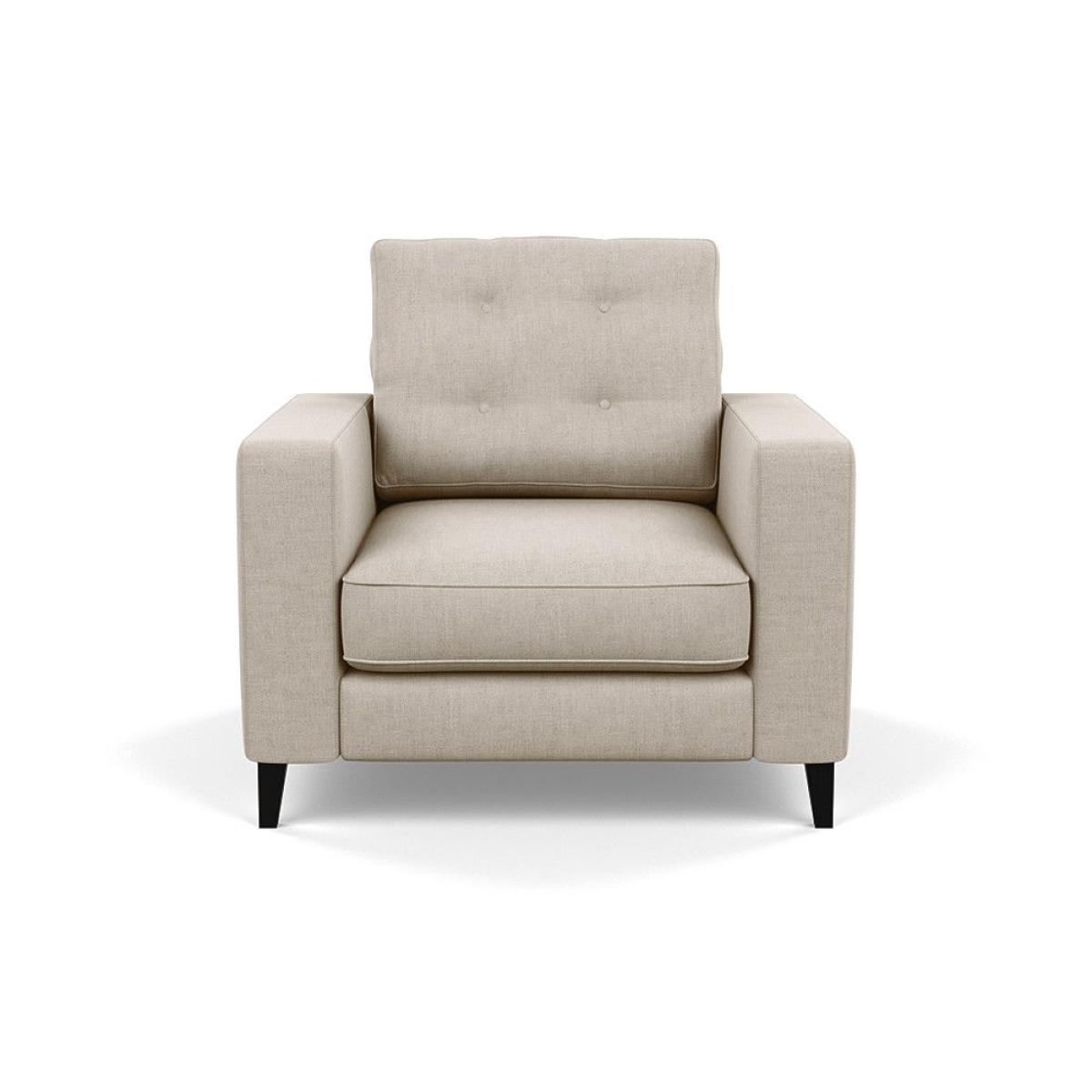 Heal's Richmond 4 Seater Sofa Capelo Linen Mineral Black Feet - Heal's UK Furniture – image 19