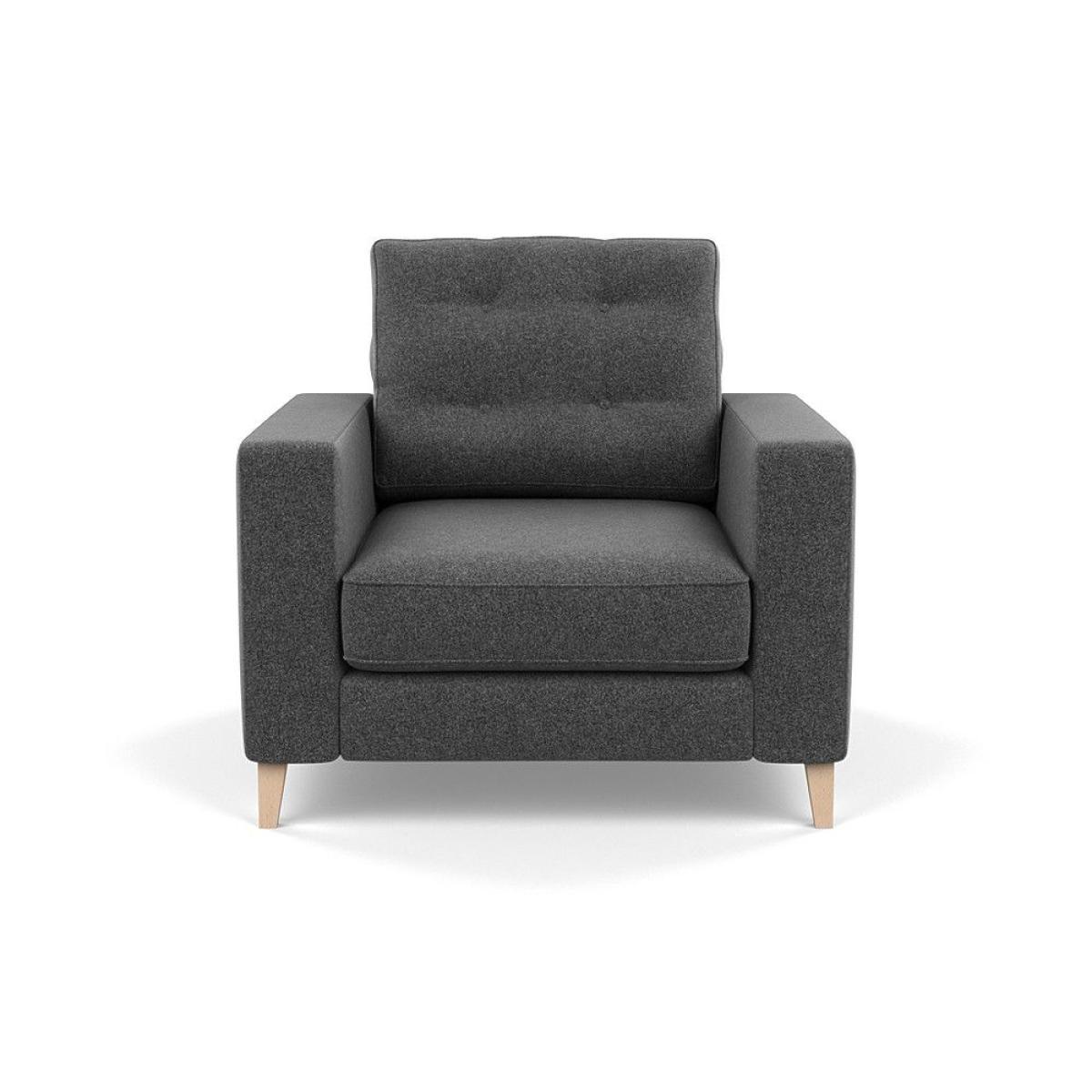 Heal's Richmond 4 Seater Sofa Capelo Linen Mineral Black Feet - Heal's UK Furniture – image 23
