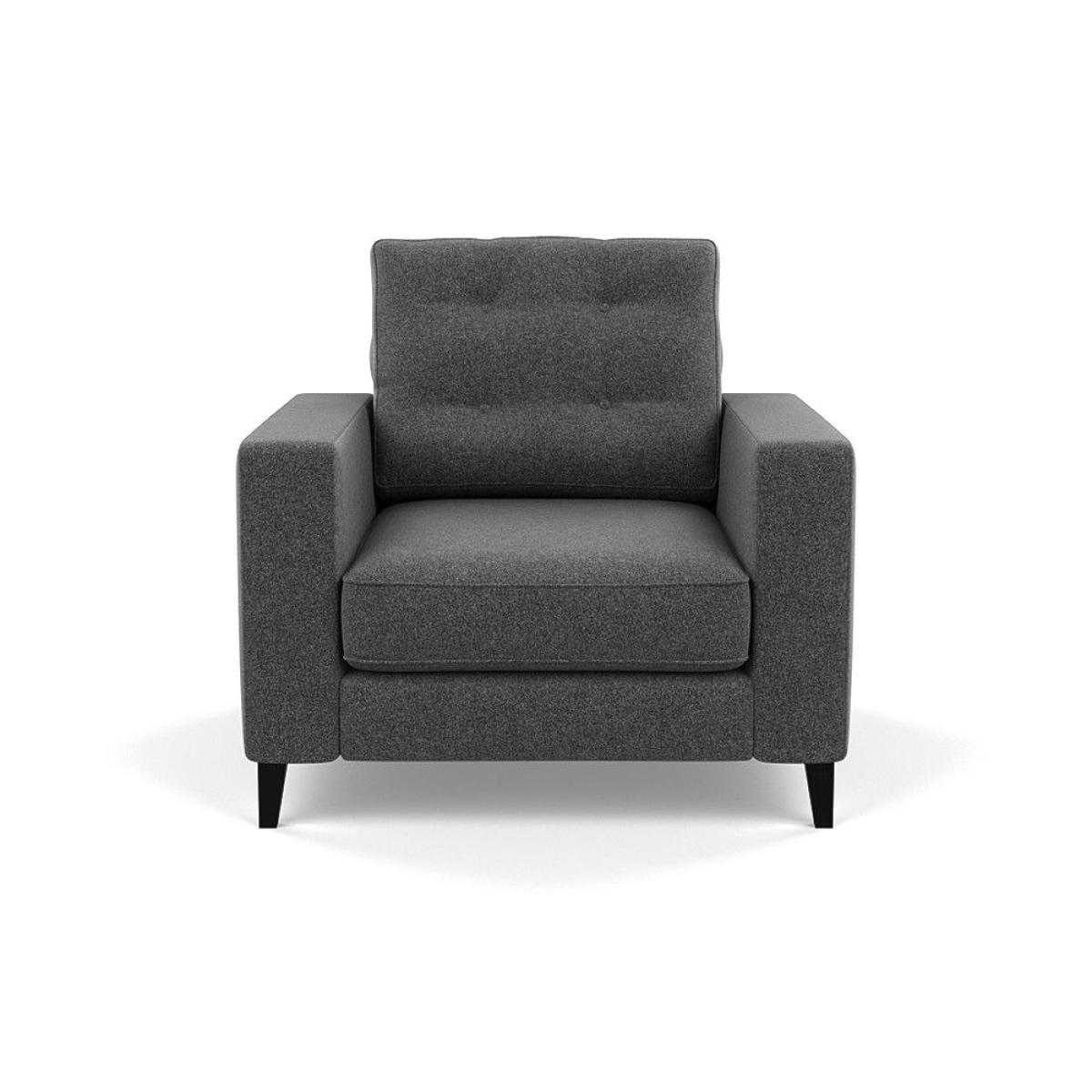 Heal's Richmond 4 Seater Sofa Capelo Linen Mineral Black Feet - Heal's UK Furniture – image 52